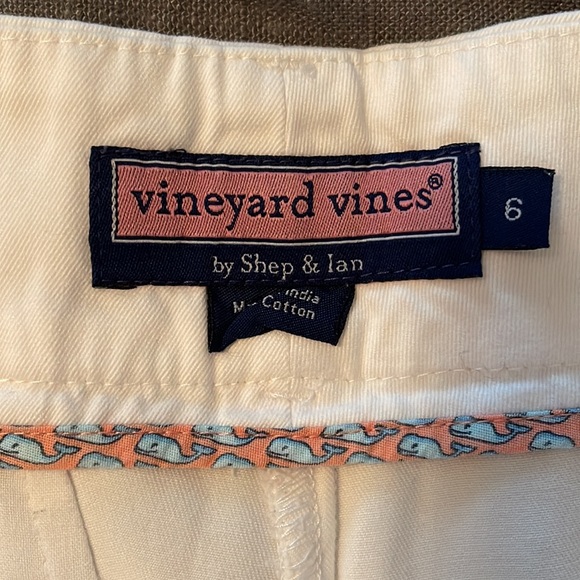 Vineyard Vines chino pants off white sz 6 - Picture 3 of 5